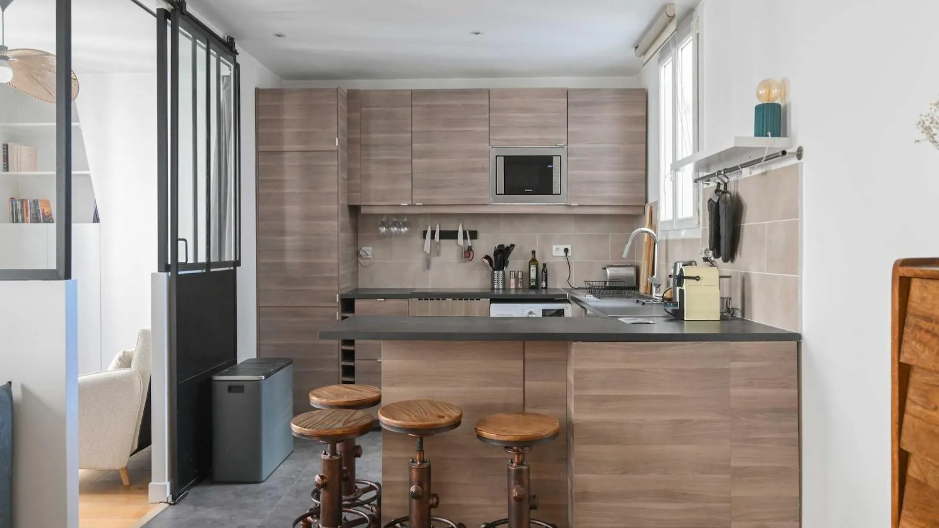 Modern Apartment - 2Br-4P- Canal Saint-Martin 巴黎